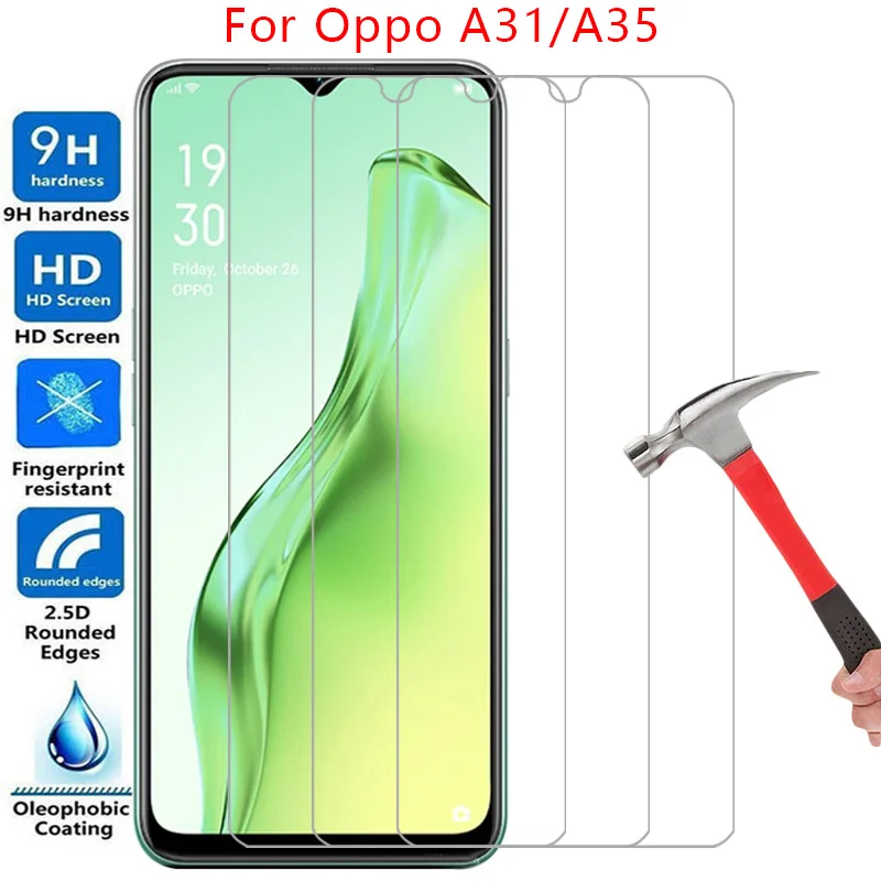 phone case for oppo a31 a35 tempered glass on oppoa31 oppoa35 a 31 35 31a 35a 4g 5g back cover opo opp oppa appo opoa31 oppa31