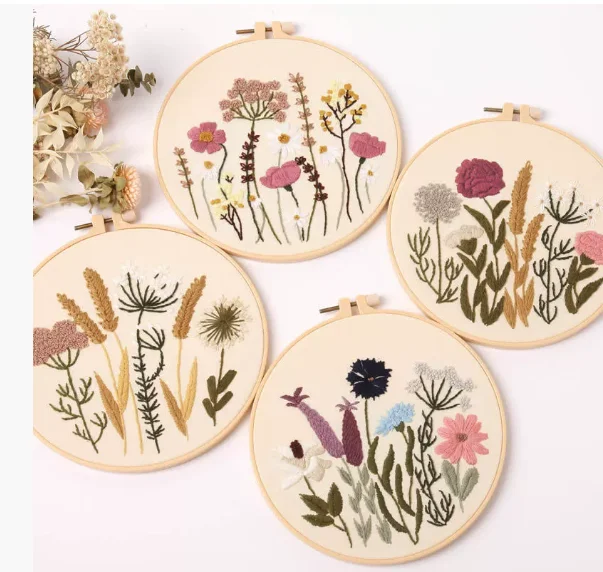 

Трансграничная вышивка DIY Материал Пакет Набор для вышивания Amazon Su Вышивка Производитель заказа Вышивка крестиком