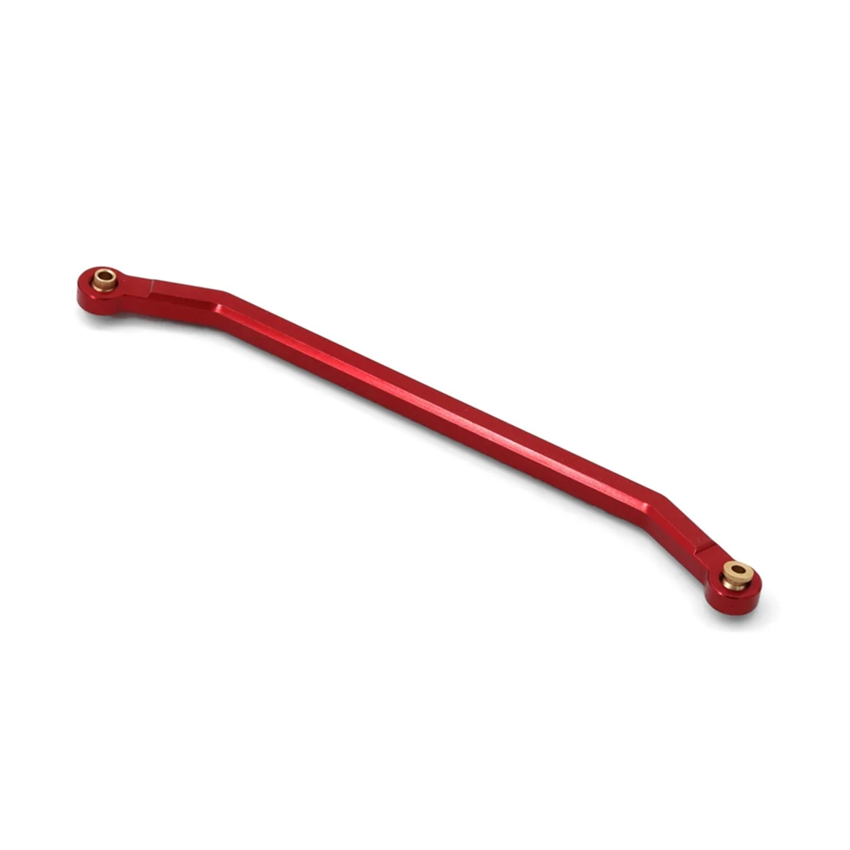 Aluminum Alloy Stronger Steering Link Rod Kit for 1/12 MN128 Upgrade RC Car Part Red