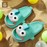 New Youpin Cartoon Ugly Fish Slipper Soft Beach Women Indoor Bathroom Slides Spring Summer Thick Sole Men Outdoors Cute Shoes