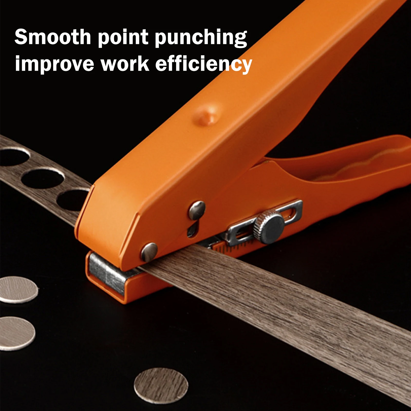 Single Hole Punch 5/16in Hole Puncher Portable Hole Edge Banding Punching Pliers Handheld Paper Hole Punch for Paper Card Photos