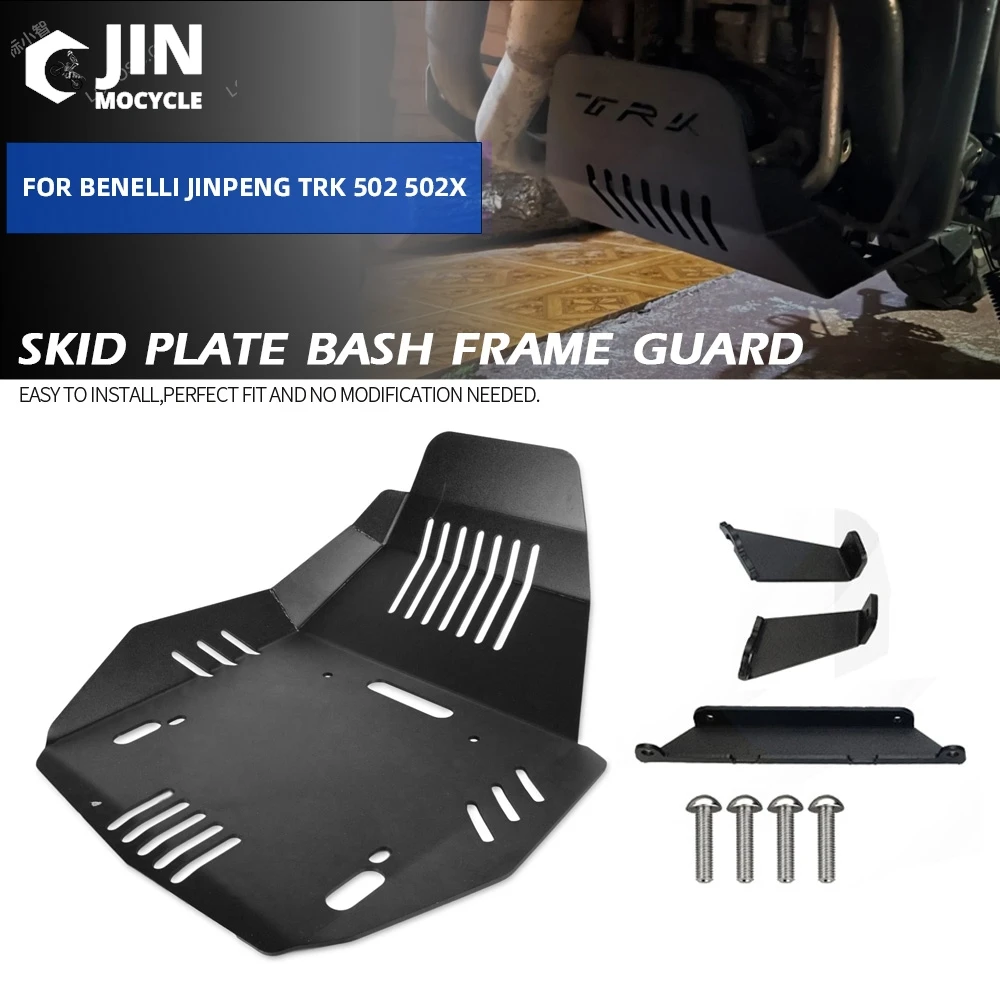 

Аксессуары для мотоциклов, защитная пластина Bash, защитная крышка для Benelli Jinpeng TRK502 TRK502X 2018 2019 2020 2021 2022