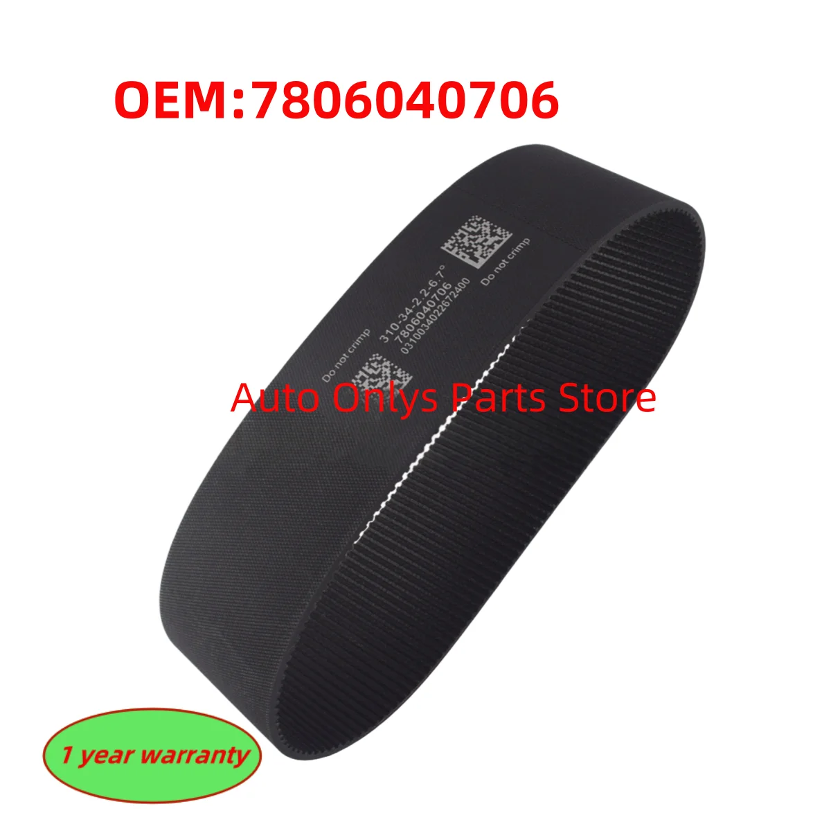 

1pc New 7806040706 High Quality Electric Steering Rack Belt for VW CRAFTER 2017- 310-34-2.2-6.7