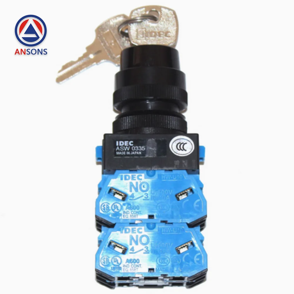 DAA177NPJ1 ASW0335 OTIS Elevator Button Switch Base Station Lock Key Ansons Elevator Spare Parts