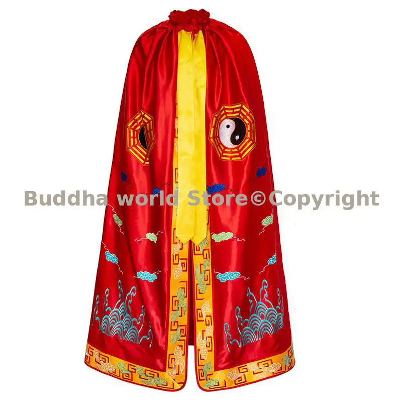 Taoism DAO JIAO item embroidery Eight Diagrams Buddha coat robes cloak cape of gods master Taoist Patriarch Temple Hall abbey