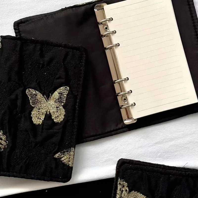 Carpeta de álbum de recortes recargable de tela A5, organizador portátil de tarjetas fotográficas de celebridades para fanáticos de kpop, almacenamiento de tarjetas de sellos coleccionables