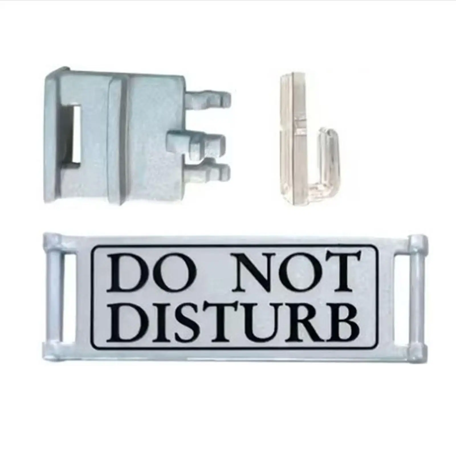 Doorbell Sign Front Door Sign Decorative Door Hanger Sign Do Not Disturb and No Soliciting for Guest Home Hotel Office Restroom