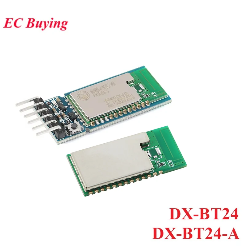 BT24 DX-BT24-A متوافق مع بلوتوث 5.1 5.0 واي فاي وحدة لاسلكية منفذ تسلسلي اتصالات عالية السرعة نقل شفاف