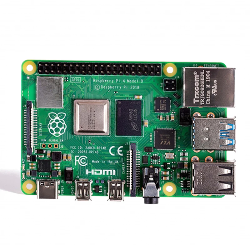 Oryginalny Raspberry Pi 4 Model B 4B RAM 2GB 4GB 8GB rdzeń 1.5Ghz 4K kompatybilny z Micro HDMI Pi 4B 3 szybszy niż Pi 3B +