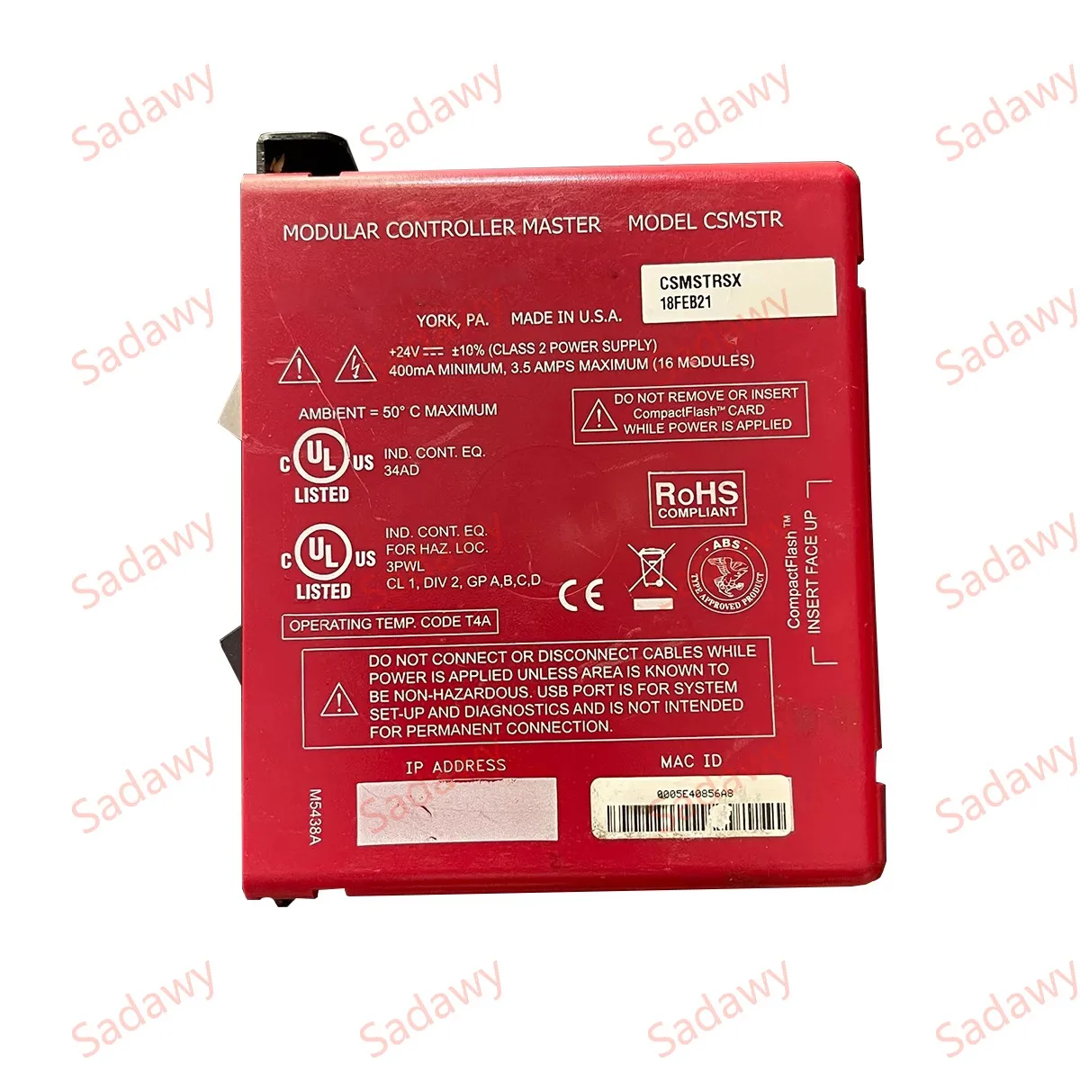 Усовершенствованный модульный многозонный ПИД-контроллер Red-Lion CSMSTRLE Master с гарантией