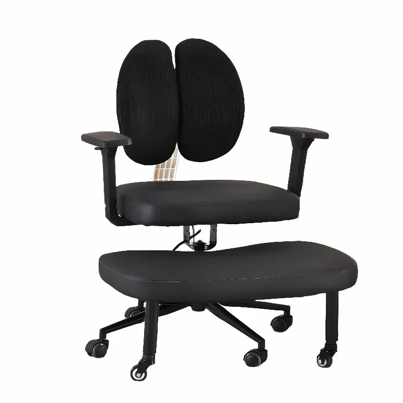 Double back cross-legged chair comfortable monkey office sofa sitting