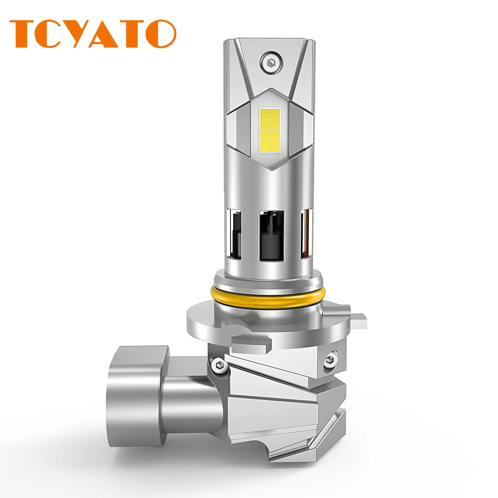 TCYATO Headlight H16JP Led Turbo 120W Super Bright 6500K Canbus 9005 HB3 9006 HB4 LED Headlamp Bulb 3570 CSP 12V