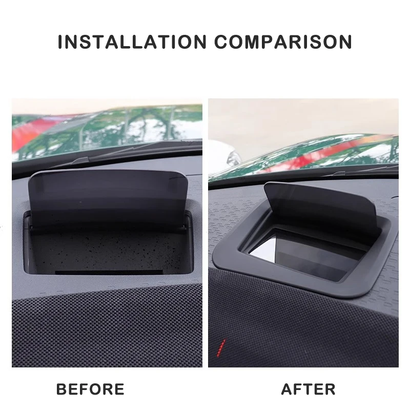 Car HUD Display Screen Protective Cover Head Up Display Protective Frame For Mini Countryman U25 2024 2025 Interior Accessories