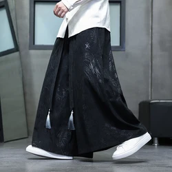 Corduroy Pants Men Casual Harem Pants Men Loose Wide Leg Trousers Male Loose Vintage Harajuku Jogger Sweatpants Large Size 5XL