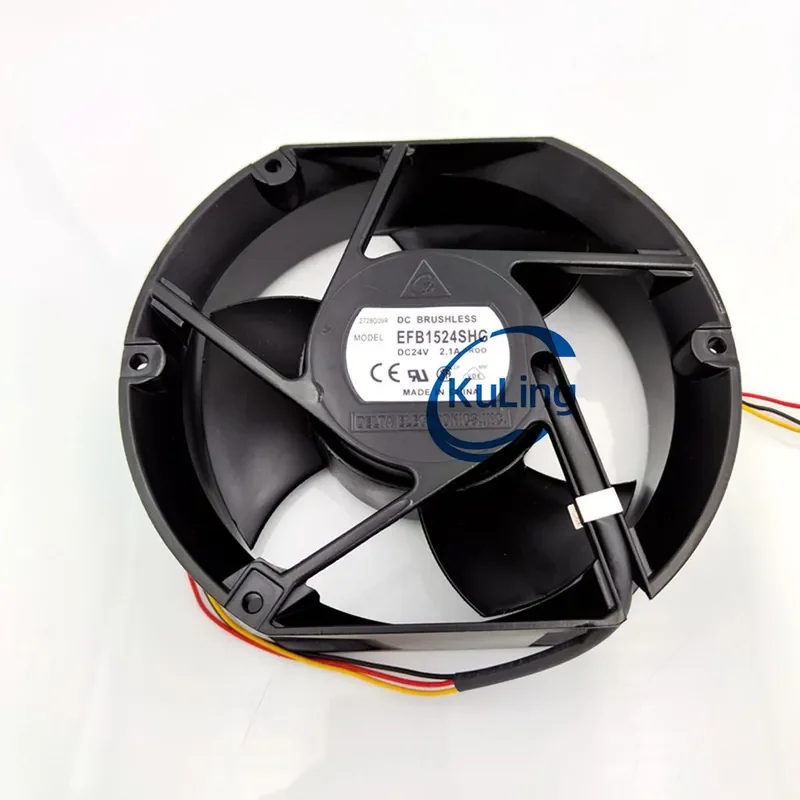 Original EFB1524SHG Cooling Fan for ABB Inverter ACS510 ACS550 17251 24V 2.1A