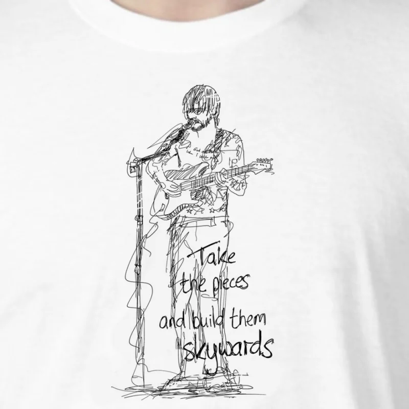 Simon Neil – Biffy Clyro, , Rock, The Singers, Simon Neil – Biffy Clyro_00000834 — футболки с рисунком ручной работы для мужчин и женщин.