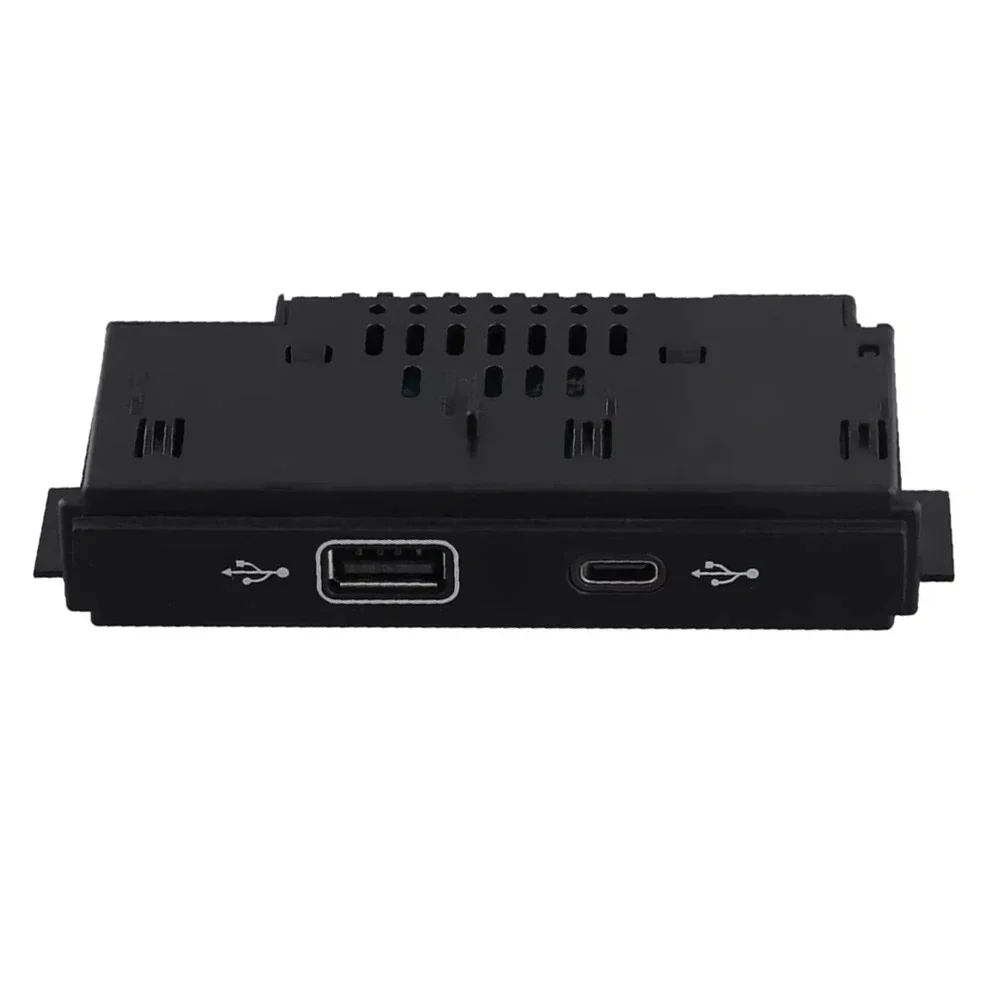 

Интерьер автомобиля, черные автомобильные USB-порты, автомобильный USB-адаптер для подключения автомобиля Mk2, простая модернизация, беспроблемная установка