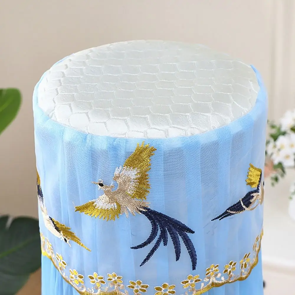 2Pcs/Set Lace Embroidered Printed Water Dispenser Cover Dust