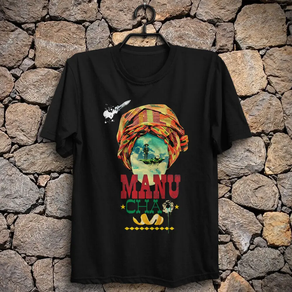 Manu Chao T-Shirt Retro La Mano Negra Vivo en radio populare Live in Genova 2001