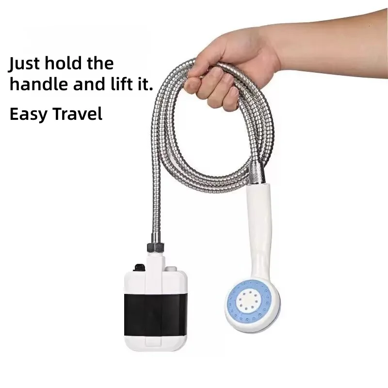 Outdoor bathing device, electric water pump for bathing, bathing device for student dormitories, portable complete shower set view 6