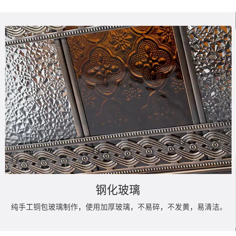 All copper solar stigma lights, villa garden wall lights, gate garden lights