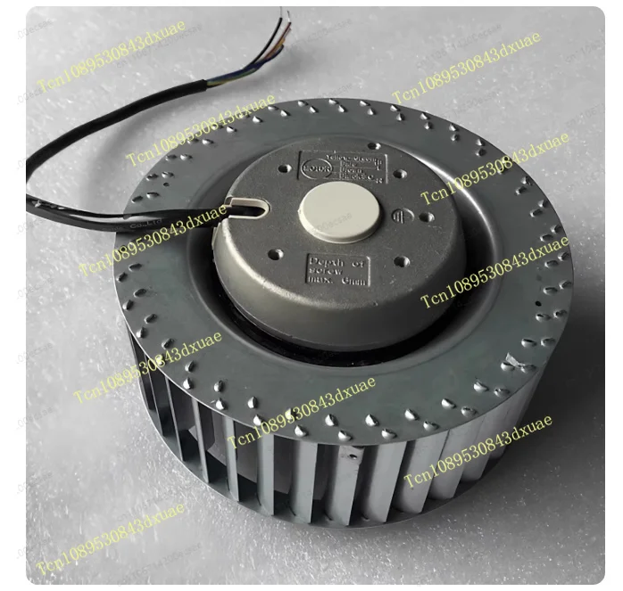 EM15S2-MF140*59 EC/AC Forward Curved Centrifugal Fan, Copper Motor High Speed with Precision Bearings