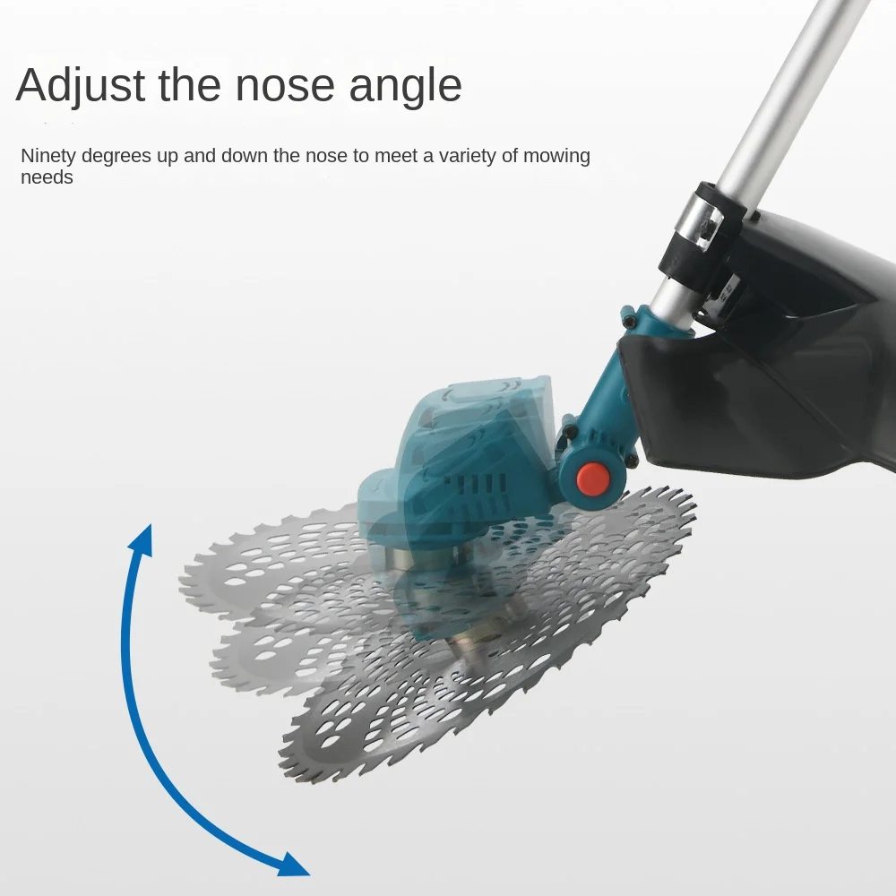 

10 Inch Electric Lawn Mower 21v Lithium Battery High Power Brushless Lawnmower For Cutting Shrubs Desbrozadora Batería 예초기