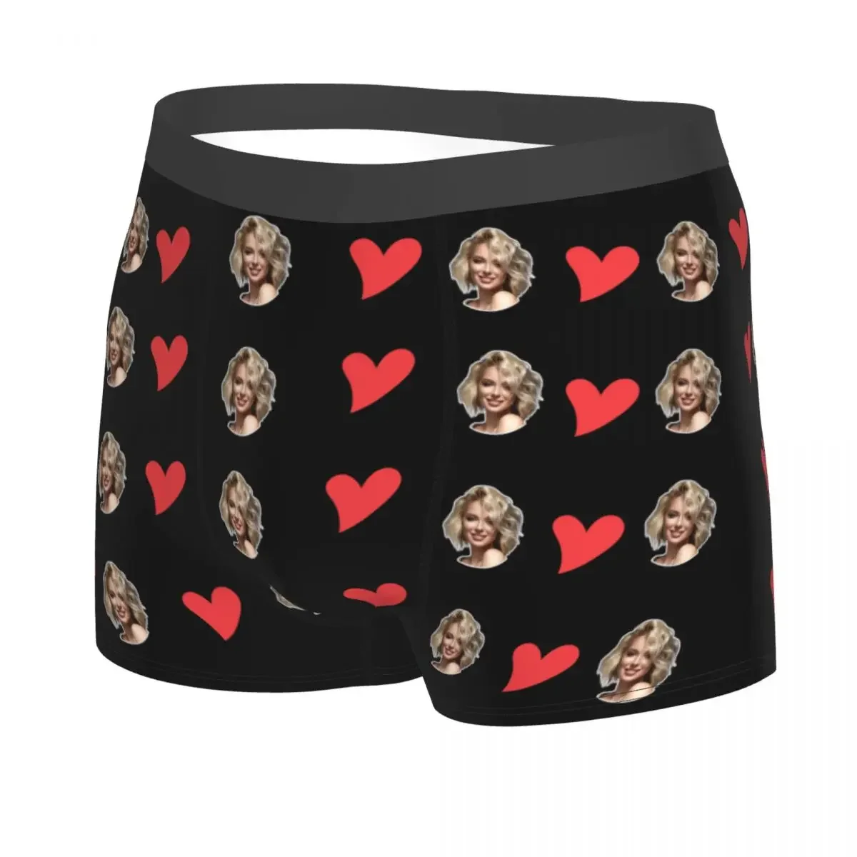 Gepersonaliseerde Mannen Boxershorts Custom Gezicht Foto Ondergoed Grappig Cadeau Voor Echtgenoot Aangepaste Verjaardag/Valentijnsdag Cadeau