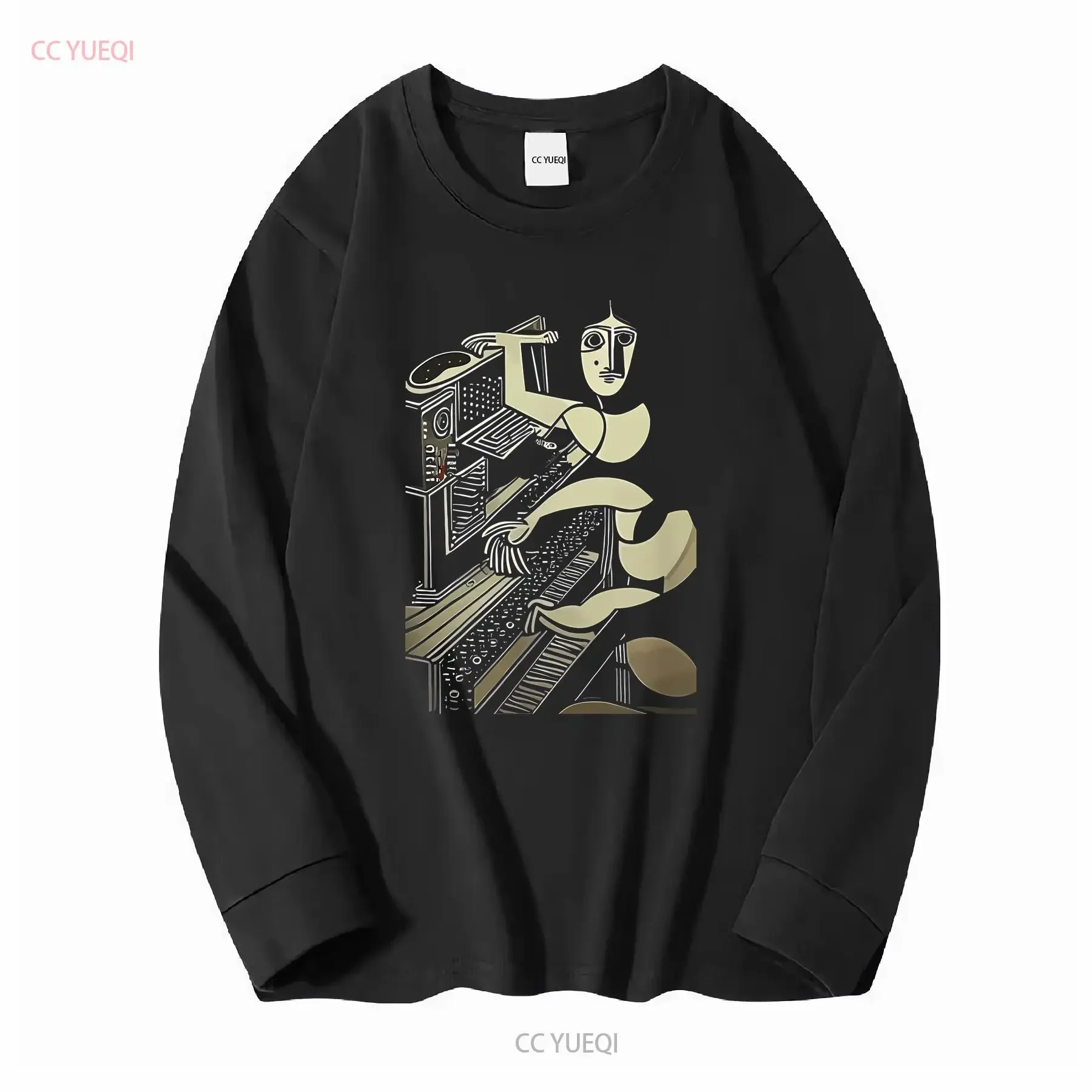 Pablo Picasso Synthesizer T Shirt Modular Synth Beat Maker Music Producer Analog Keyboard Player Dj long or short sleeves
