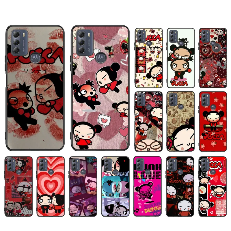 

Phone Case For Moto G86 G85 G75 G15 G05 G56 G72 G53 G54 G84 G60 G31 G32 G24 G 5G G Play Cartoon Puccas Garus