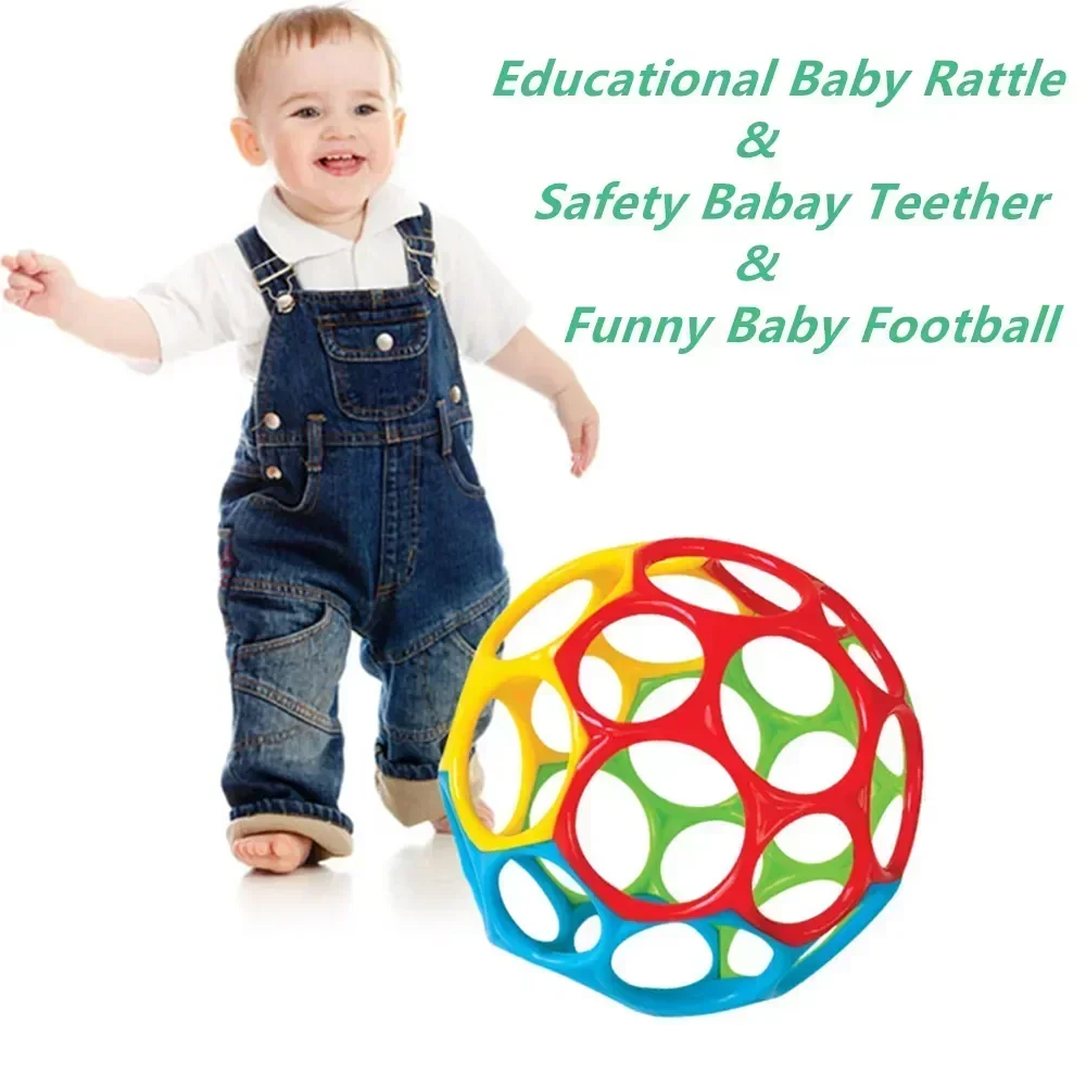 Baby Toy Ball Rattles Soft Ball Toy Newborn Grasping Teethers Hand Bell Sensory Toys Kids Educational Toys for 0-12 Months Baby