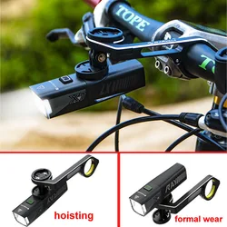 USB Rechargeable LED Bicycle Light, MTB Front Lamp, Headlight, Aluminum Flashlight, Bike Riding Equipment, 1000LM Bikes Headligh