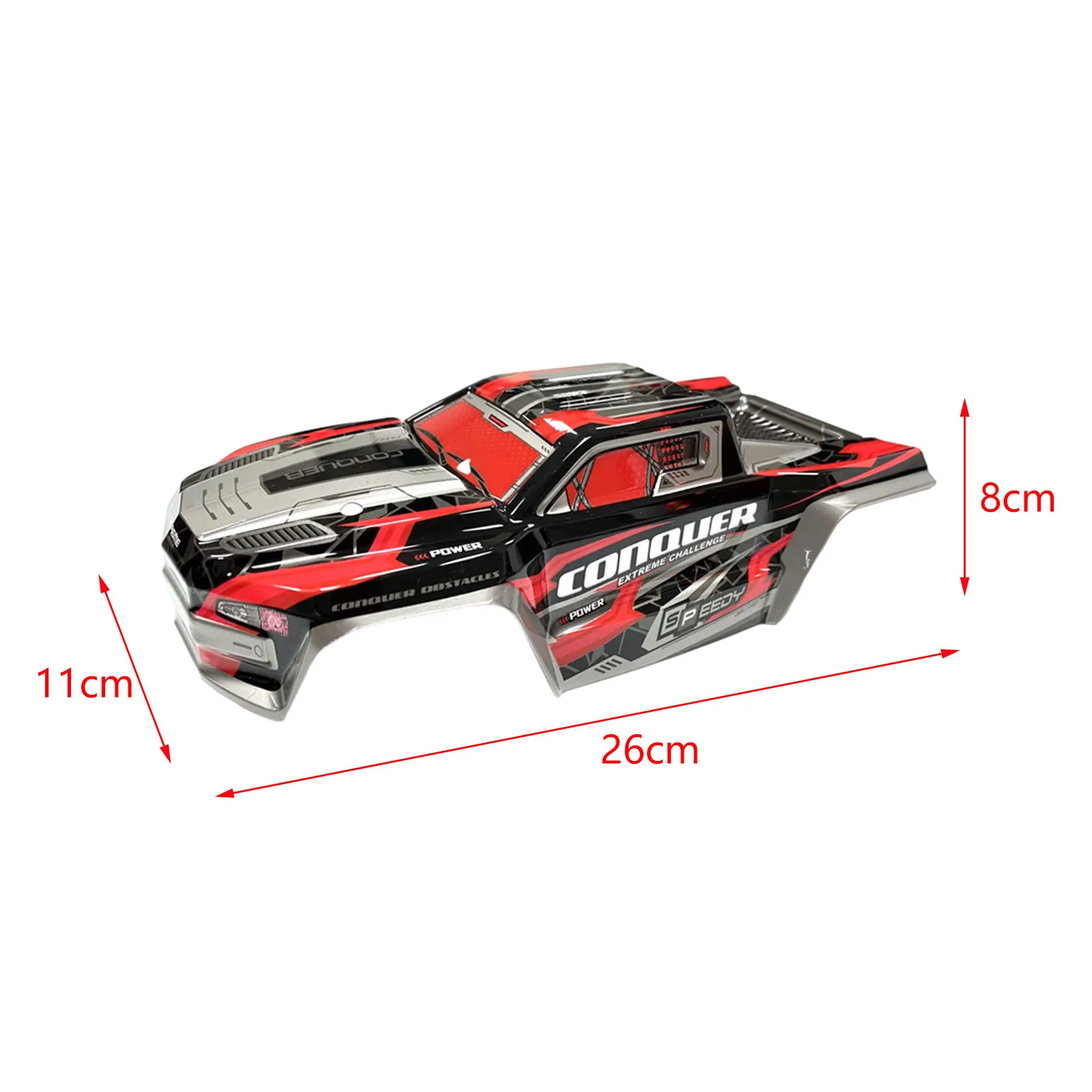 1:16 RC Car Body Shell Remote Control Car Original Upgraded Edition Accessory Sturdy Replace for 16101 16102 RC Car Replace Part — zdjęcie 6