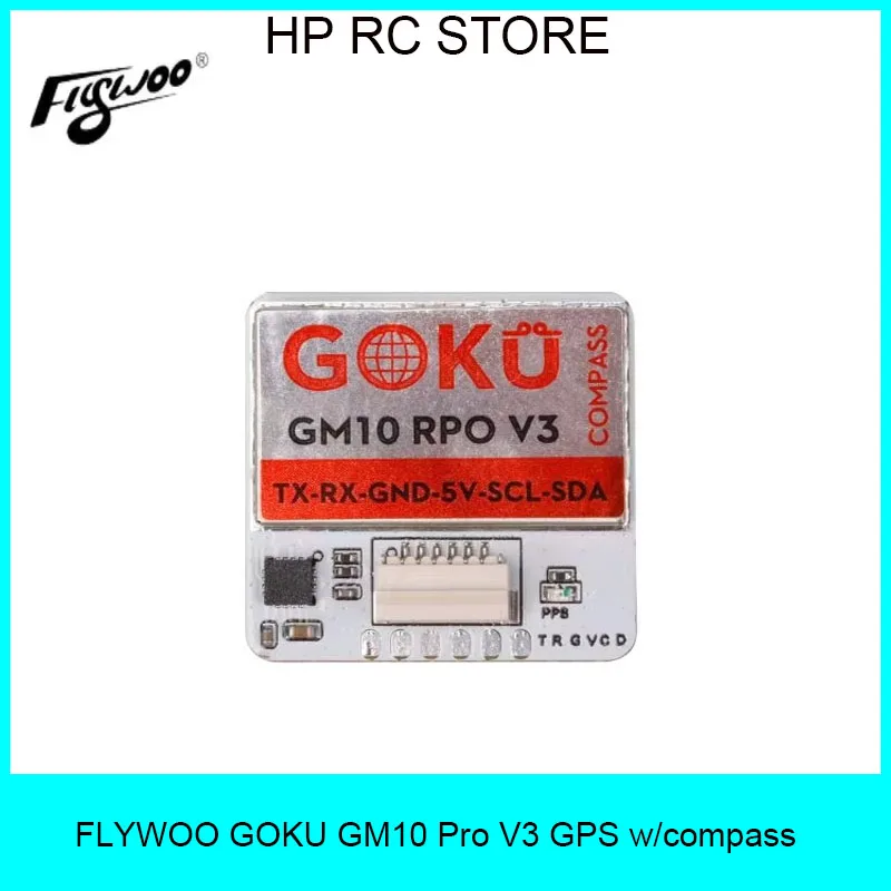 

Flywoo GOKU GM10 Pro V3 GPS (with Compass) - For FPV Racing & Freestyle