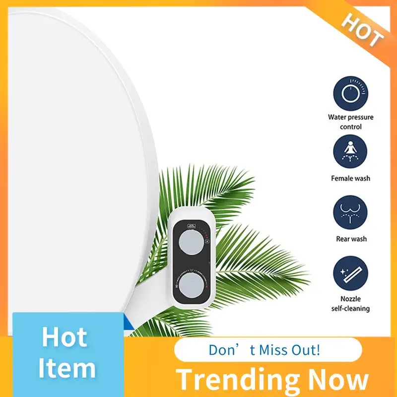 

ABNL насадка для биде, ультратонкий унитаз, двойная насадка, спиральный регулируемый давление воды, неэлектрический распылитель