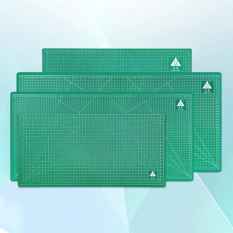 80cm x 160cm Oversized PVC Cutting Mat Self-Healing with Printed Grid Lines Non-Slip Surface for Craft