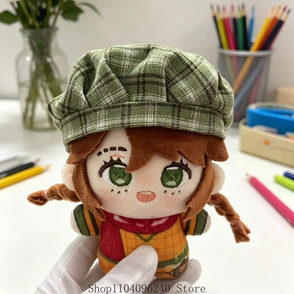 

Identity V Gardener Emma Woods 10cm Anime Cartoon Figure Idol Plushies Pillows Dango Birthday Gift