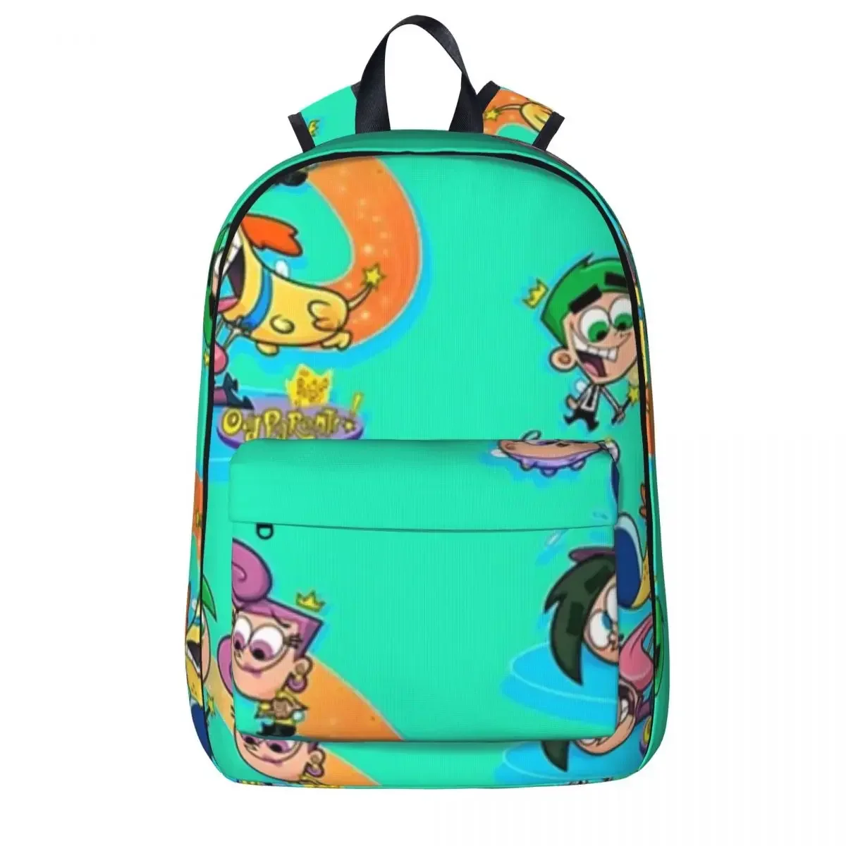 The Fairies - Fairly Odd Parents Woman Backpacks Boys Girls Bookbag Fashion Children School Bags Portability Travel Rucksack