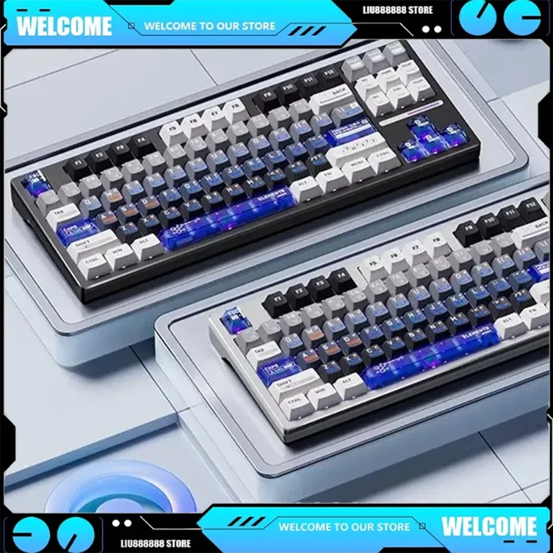 

In Stock ATK Z87 E-sports Mechanical Keyboard Low Latency The Third Mock Examination Customized Keyboard Gasket Structure