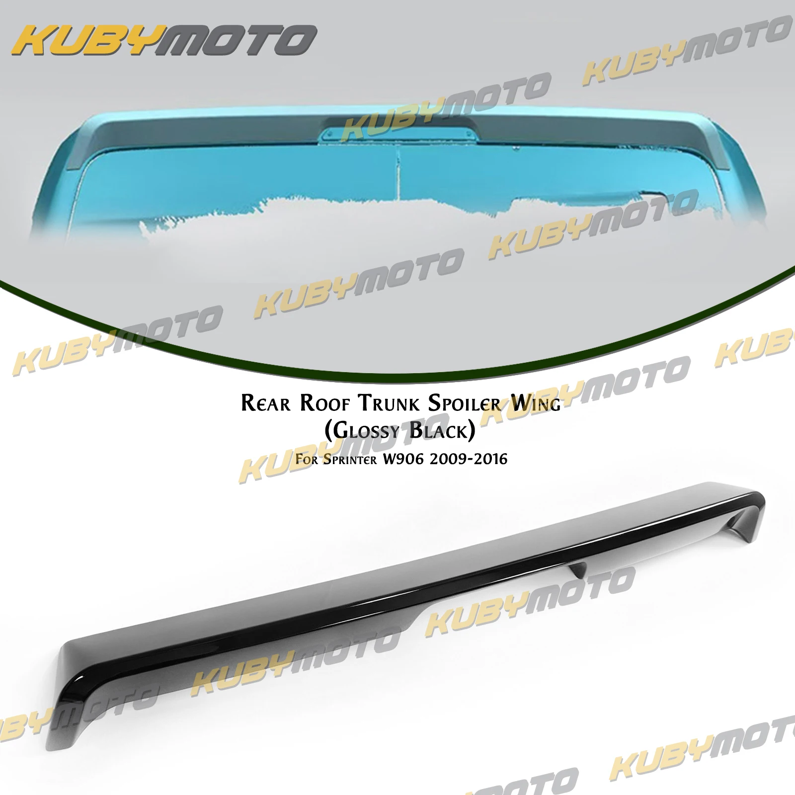 Car Roof Window Spoiler Top Wing Tail Upper Lips For Sprinter W906 2009-2016 Exterior Trunk Lid Decoration Trim