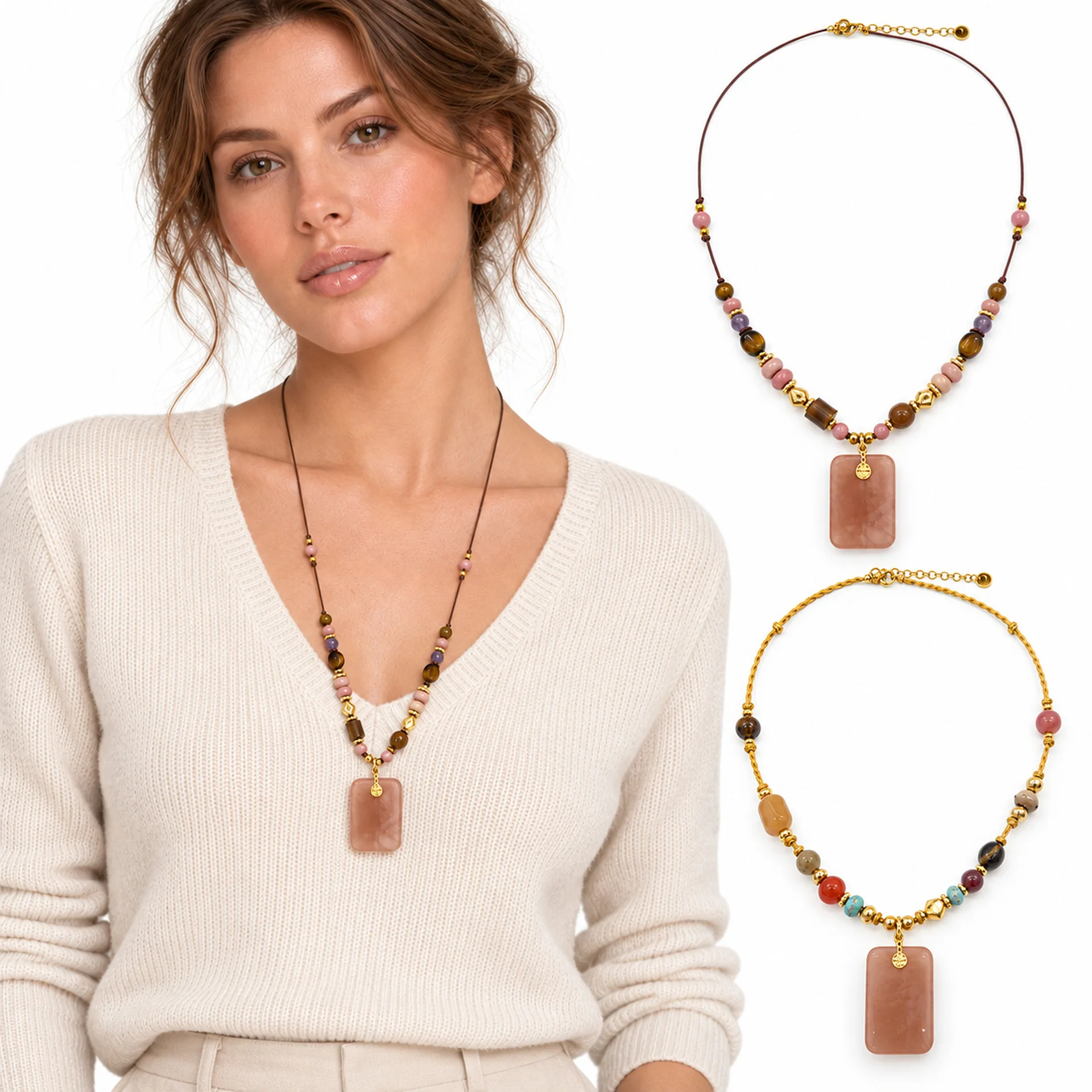 light-luxury-golden-silk-jade-ping-an-buckle-braided-tiger-eye-beaded-sweater-chain-new-chinese-style-women-exquisite-necklace