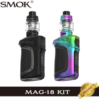 Original SMOK MAG 18 Kit 230W MAG-18 Box MOD Vape with 7.5ml TFV18 Tank Fit TFV18 Mesh 0.33ohm Coil E Cigarette Vaporizer