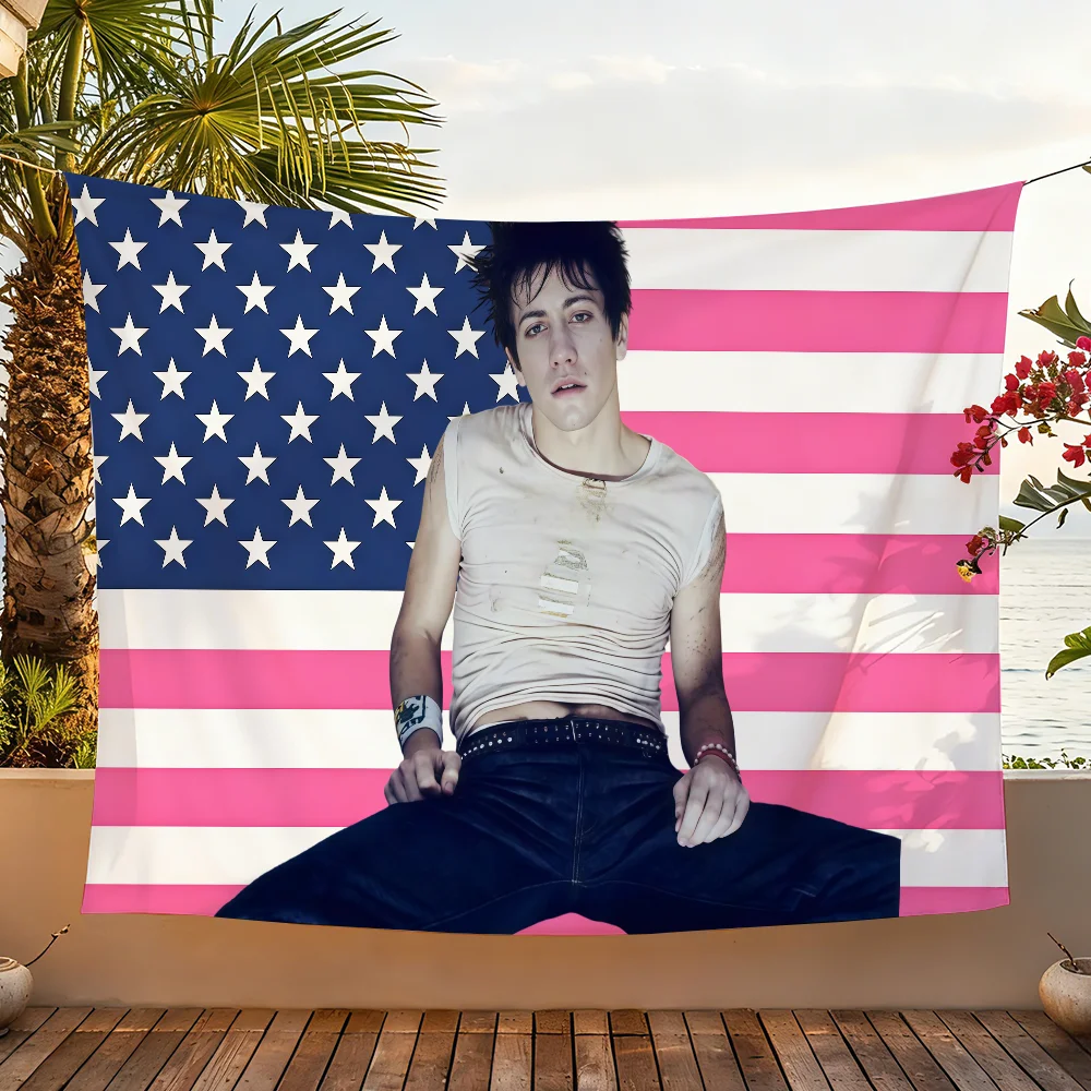 Actor J-Jake Gyllenhaal-S Cool USA Flag For Garden Party Living Room Home Wall Decor Banner Bedroom Outdoor Tapestry