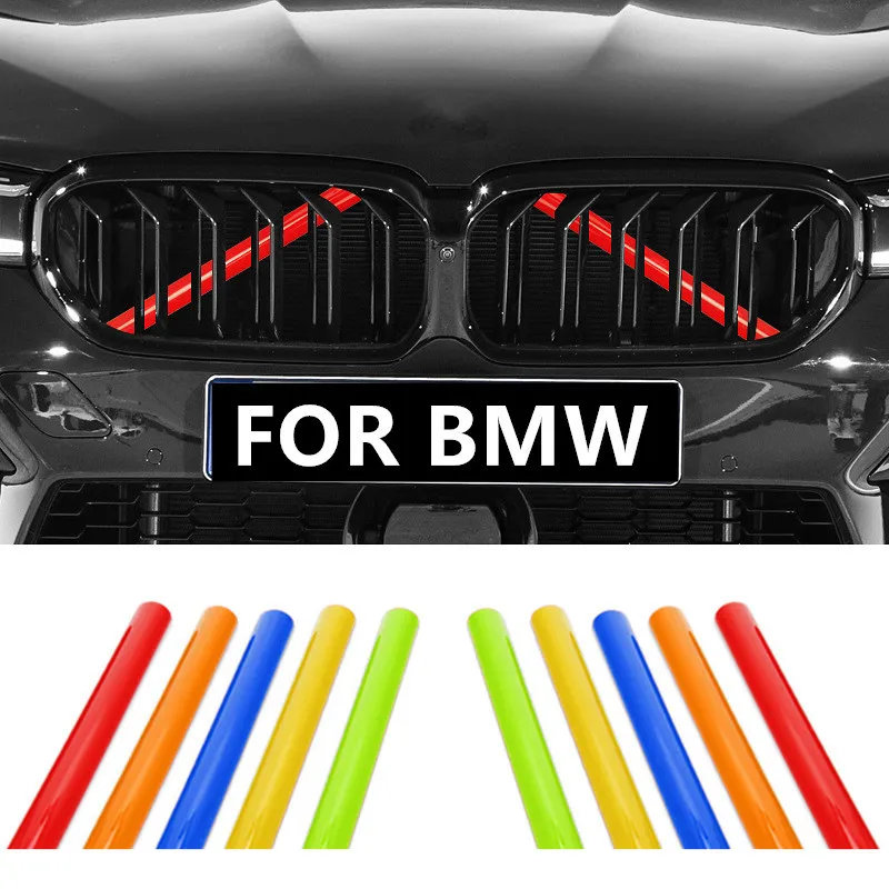 

Car Center Grille Trim Strip bumper bumper decorative cover ABS material Fit For BMW 1 2 3 4 5 6 7 series X1 X2 X3 X4 X5