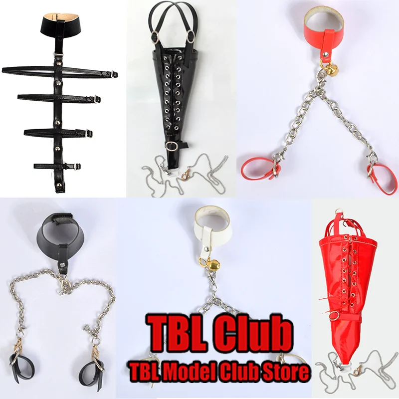In Stock 1/6 Scale Female Accessory Mini Soldier Binding Props Sexy Chain Leather Fit For 12-inch UD PH Action Figure Dolls