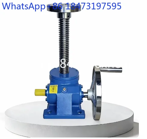 

SWL Screw Jack Hand-Crank Electric Worm Gear Screw Lifter Worm Gear Reducer