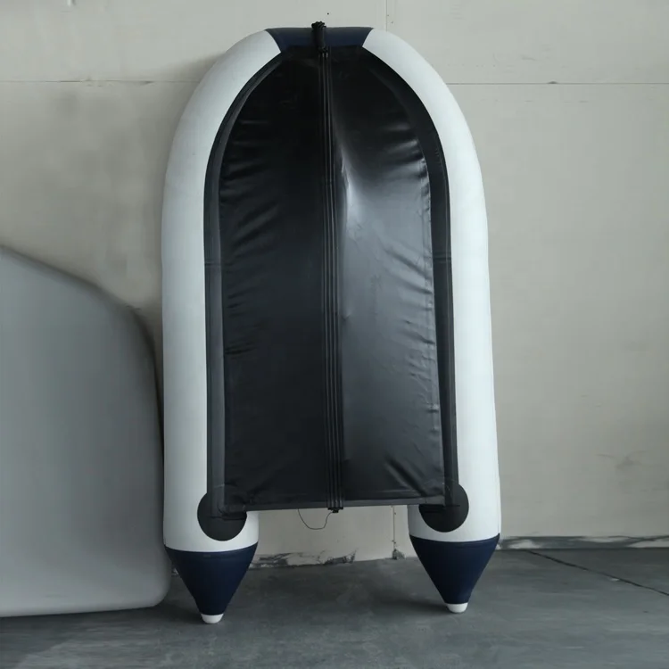 2.7m CE Approved Aluminum alloy floor PVC Inflatable boat Fishing Rowing Boat