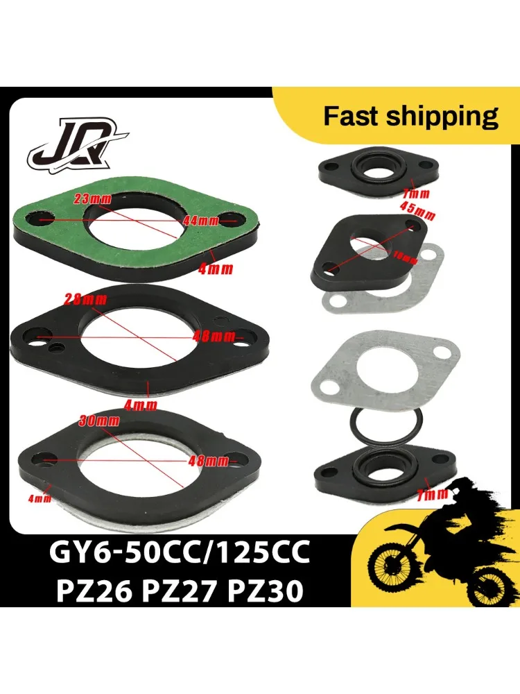AliExpress NONE Motorcycle Gasket For GY6 PZ26 PZ27 PZ30 50cc 125cc 140cc 150cc 160cc Engine Pitster Pro SSR Pit Dirt Bike Motocross