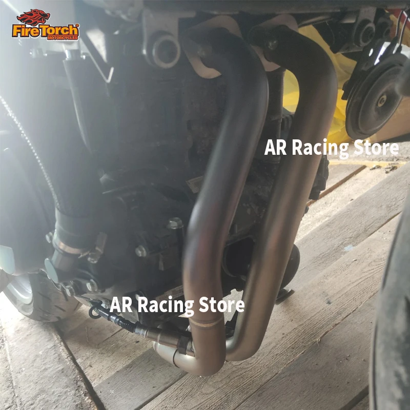 Slip On For SUZUKI SV 650 SV650 X 2016 - 2024 Motorcycle Modified Middle Link Pipe Connect Original Muffler Exhaust Escape Moto