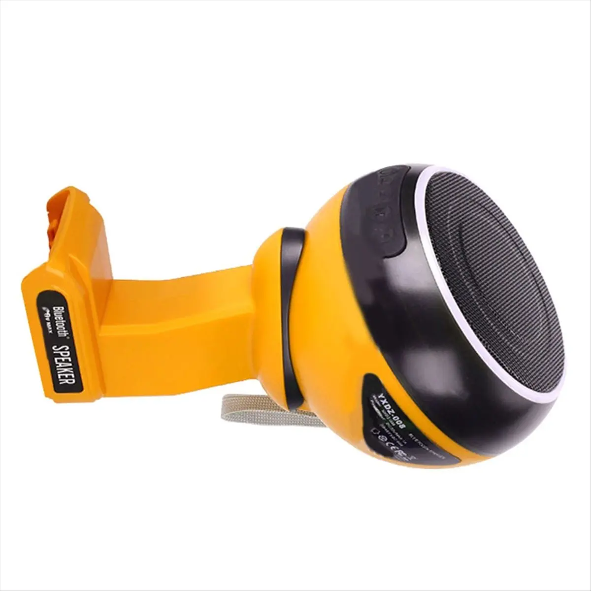

【HOT)A09R】 HIFI Bluetooth Speaker for Dewalt 18V-20V Battery with RGB Portable Audio DW